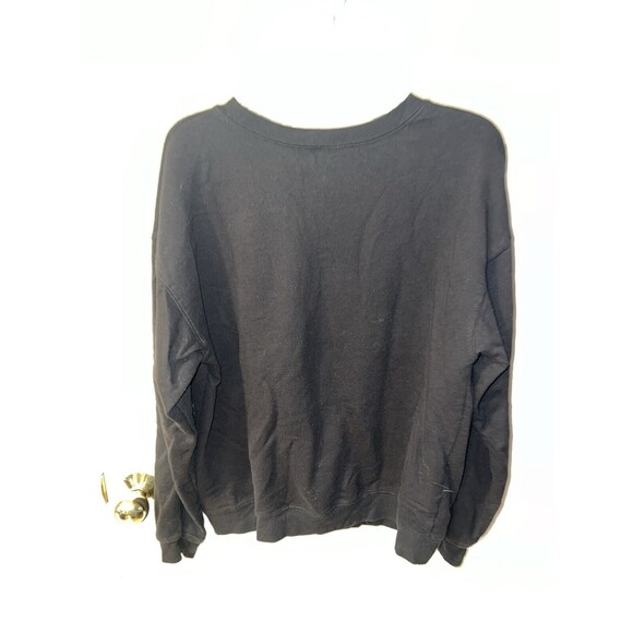 Disney Villains Characters Mood Sweatshirt Junior Womens XL Black Pullover - Picture 6 of 7